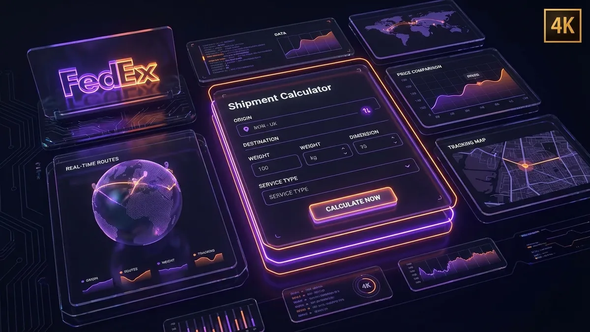FedEx Calculator Interface