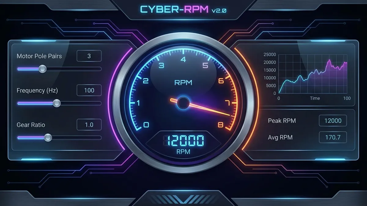 RPM Calculator Interface